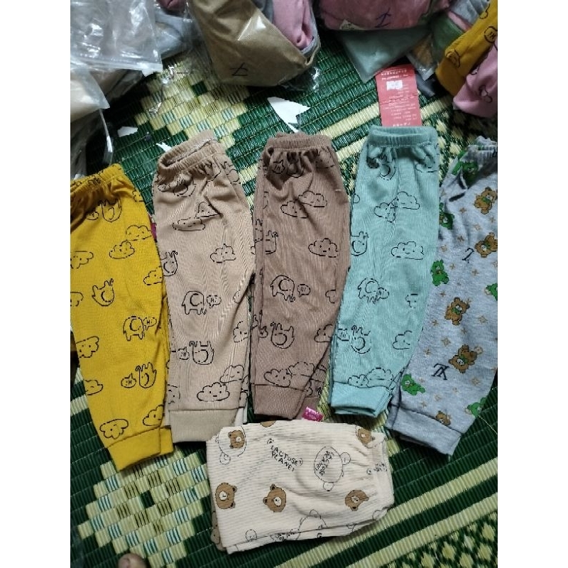Combo 5 quần thu đông chất Len tăm mềm co giãn tốt cho bé trai gái 4/16kg