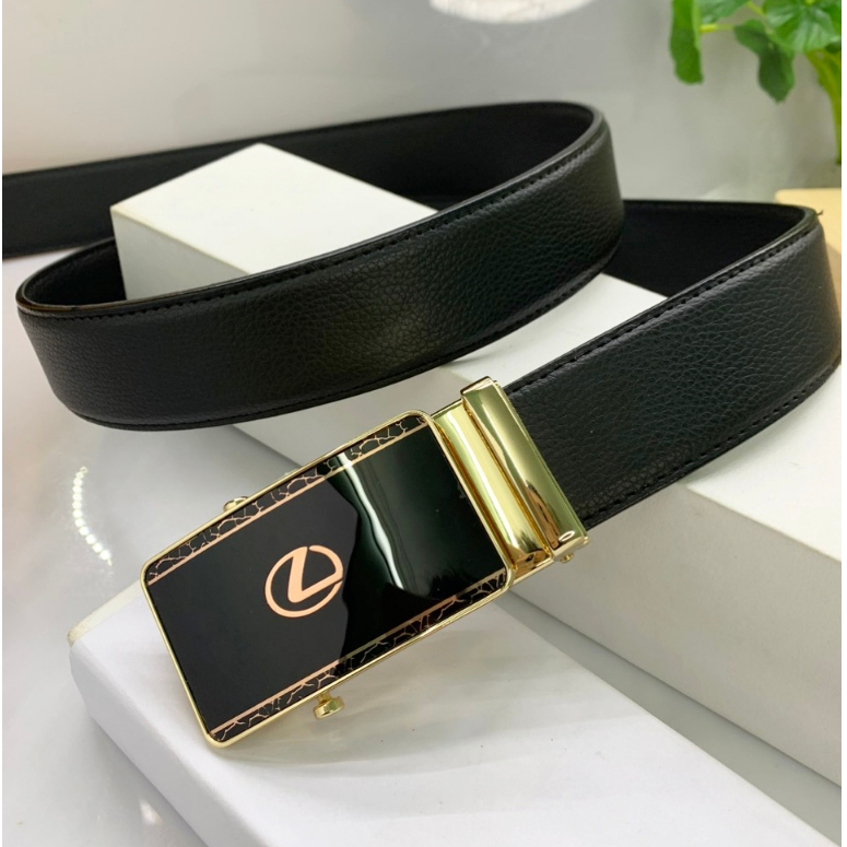 Thắt lưng nam công sở dây nịt nam khóa lăn cao cấp bản 3,5cm