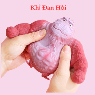 Khỉ xả giận khỉ co dãn đàn hồi giúp giảm căng thẳng chất liệu chịu lực va đập siêu bền cho bé vui chơi thỏa thích