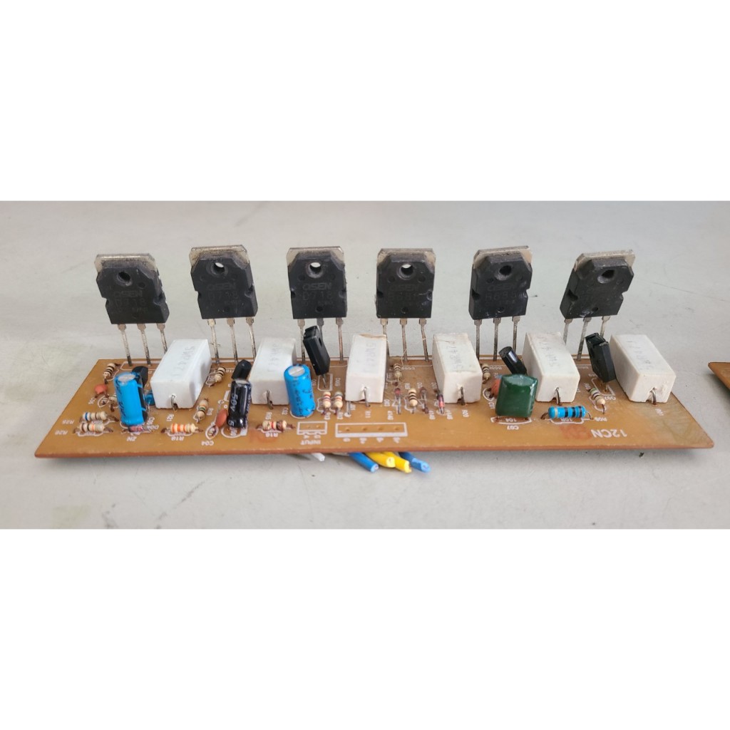 Cặp bo công suất , mõi bo chạy 6c  = 12C, mã sp Y3