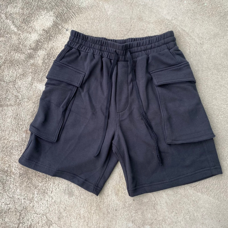 Quần Túi Hộp Nỉ Chân Cua