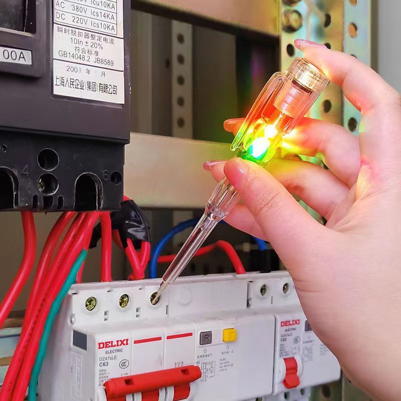 Bút Thử Điện Thông Minh Không Tiếp Xúc Chuyên Dụng 2 Đèn LED - SONHOUSE