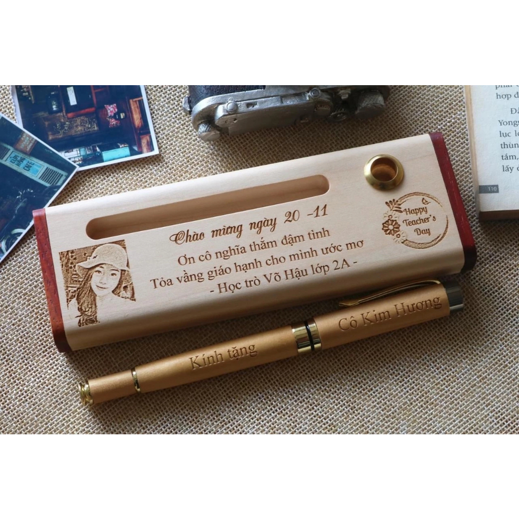 - Bộ Bút Ký Khắc Tên, Logo, Lời Chúc Làm Quà Tặng Ý Nghĩa - Free Khắc Theo Yêu Cầu
