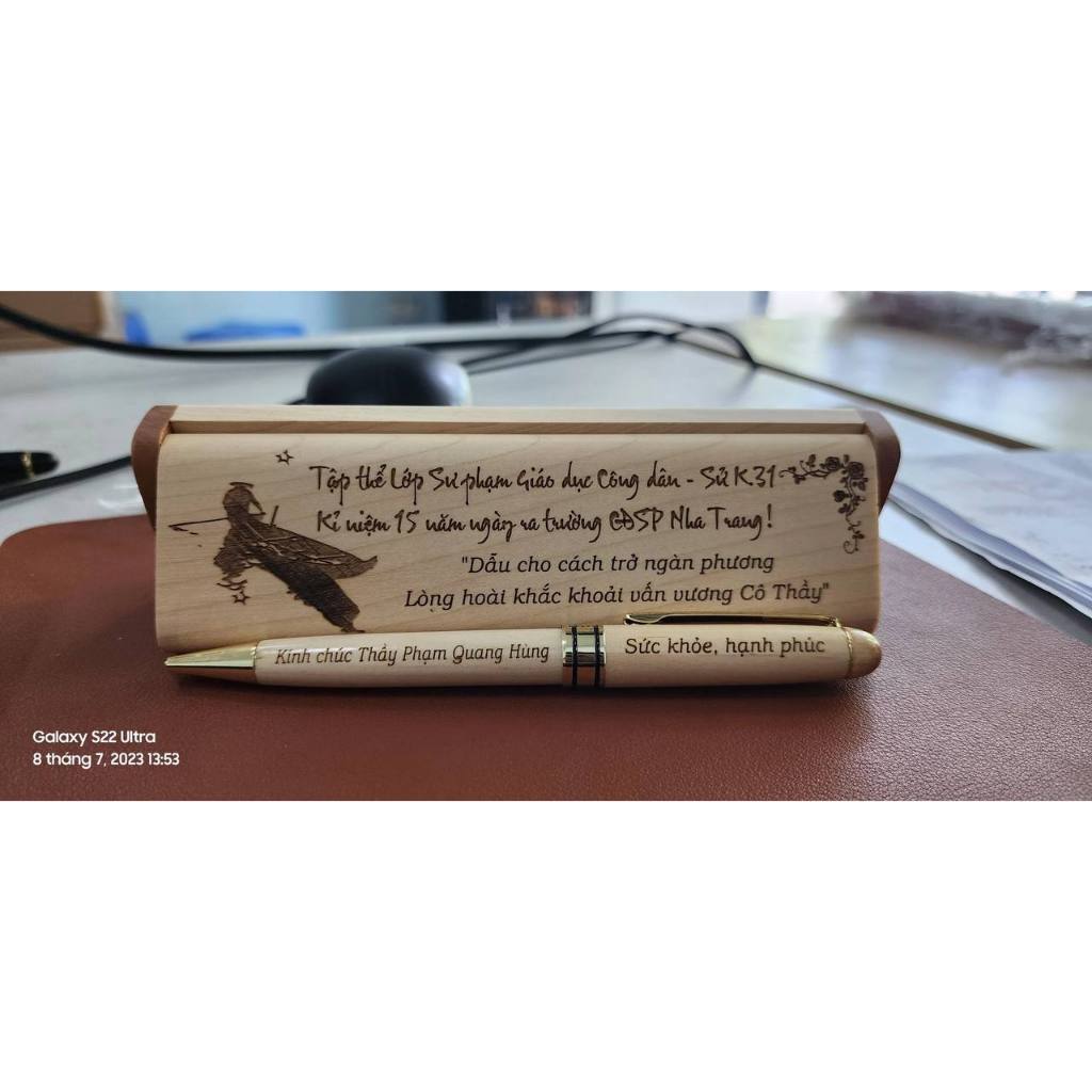 - Bộ Bút Ký Khắc Tên, Logo, Lời Chúc Làm Quà Tặng Ý Nghĩa - Free Khắc Theo Yêu Cầu