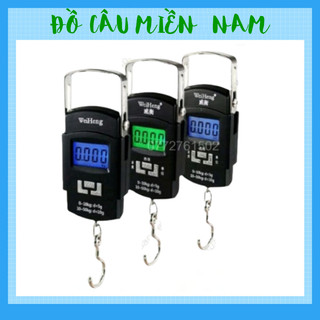 Cân điện tử cầm tay mini chính hãng nhỏ gọn cân câu cá bỏ túi tiện lợi 50 kg