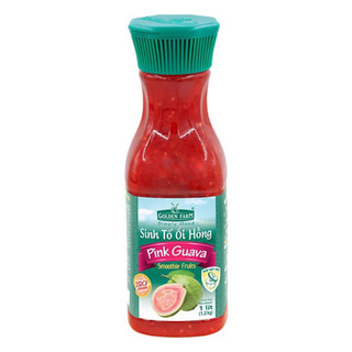 Sinh tố Ổi Hồng Golden Farm chai 1L