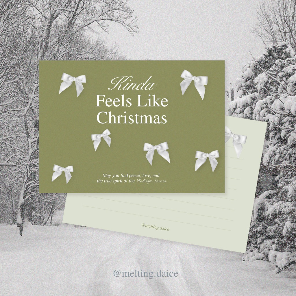 Daice || ‘christmas card’ - thiệp và postcard trang trí giáng sinh/noel