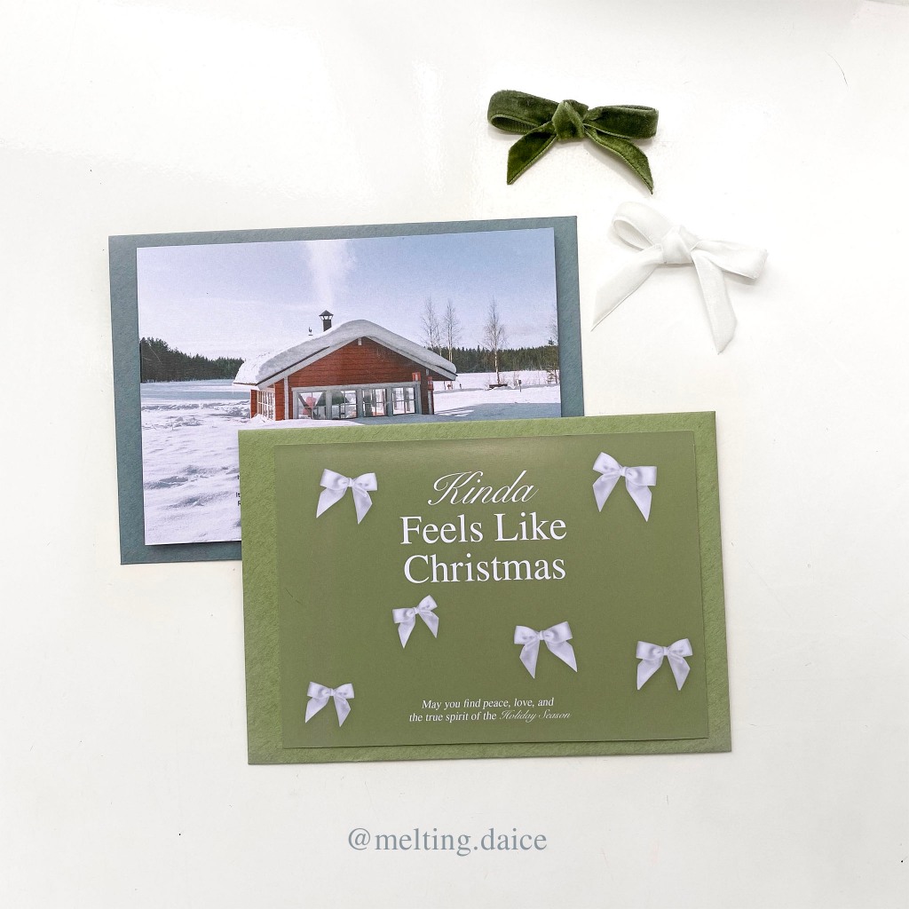 Daice ||  ‘christmas card’ - thiệp và postcard trang trí giáng sinh/noel