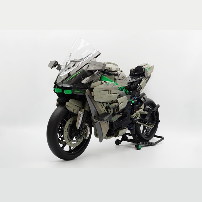 Ca Qua Sa Ki H2R Pan Lót 672103 Mô Hình Xe Technic Tỷ Lệ 1:5 Đồ Chơi Lắp Ráp 1968pcs Sieuthidochoitritue