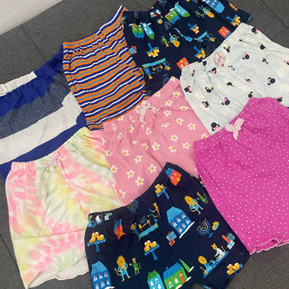 Set 3 quần đùi chục trẻ em 6-28kg - xưởng may quần chục cho bé