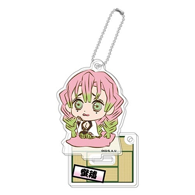 Standee mô hình nhân vật Kimetsu no Yaiba Bandai Spirits PuchiZabu Stand Mini Acrylic Keychain A - Kanroji Mitsuri
