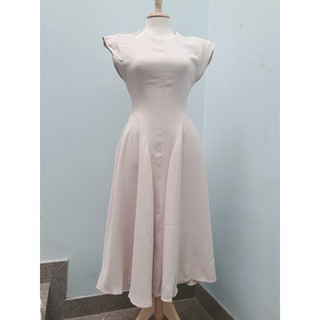 Đầm xòe maxi