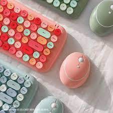 Combo bàn phím và chuột không dây MoFii CANDY MIX - Dùng cho PC, Laptop, Tivi, Điện thoại