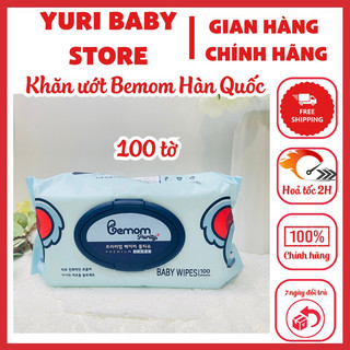 Khăn ướt bemom hàn quốc gói 100 tờ