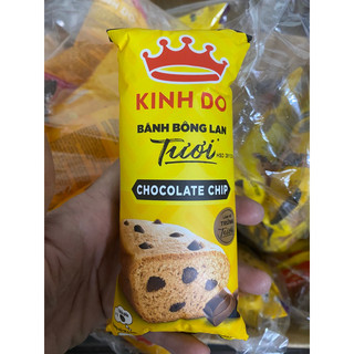 Bánh mì bông lan tươi Chocolate chip gói 38g