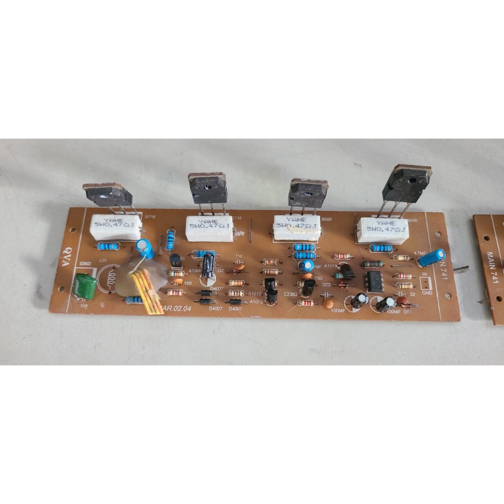 Cặp bo công suất, mõi bo chạy 4c  =8c, mã sản phẩm Y7