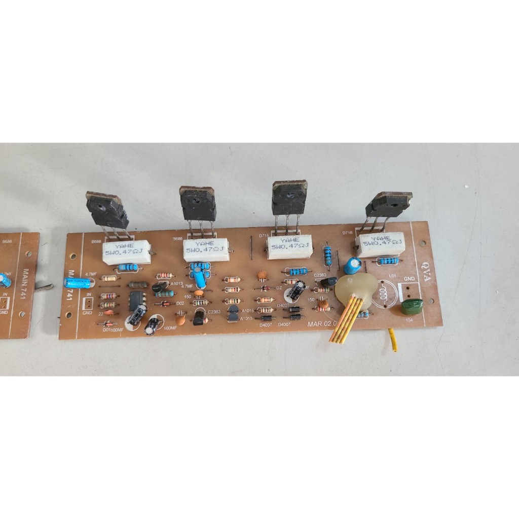 Cặp bo công suất, mõi bo chạy 4c  =8c, mã sản phẩm Y7