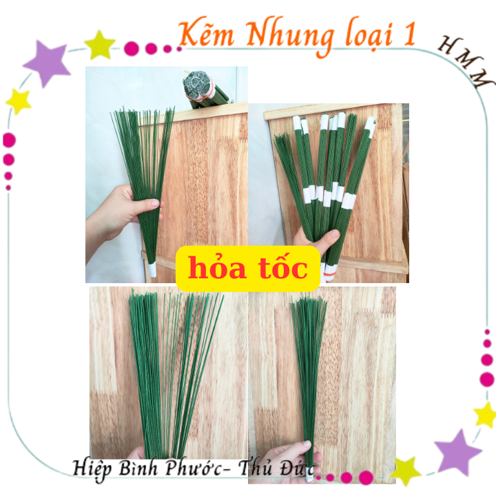 Kẽm giấy 20 làm hoa 30cm