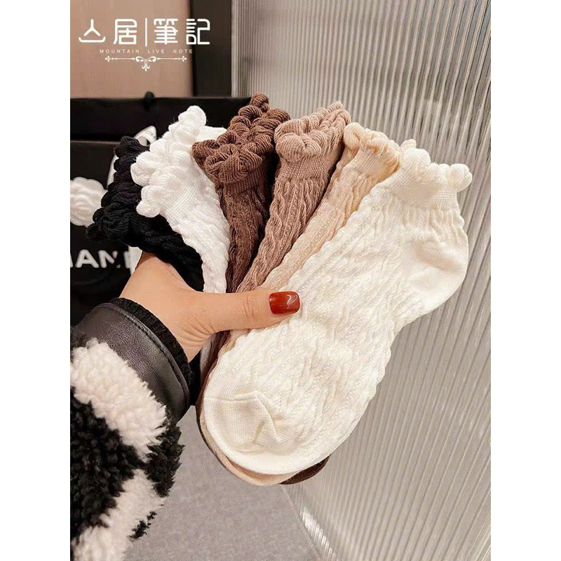 Sét 5 đôi tất nữ tiểu thư xinh xắn