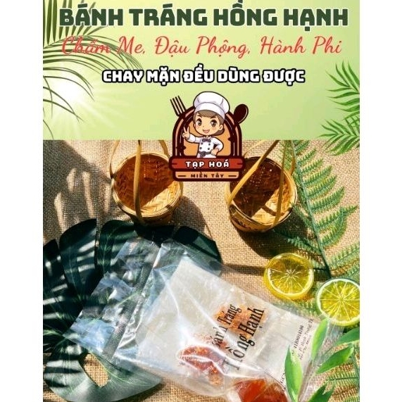 10 Bịch Bánh Tráng Trộn Hồng Hạnh Các Loại