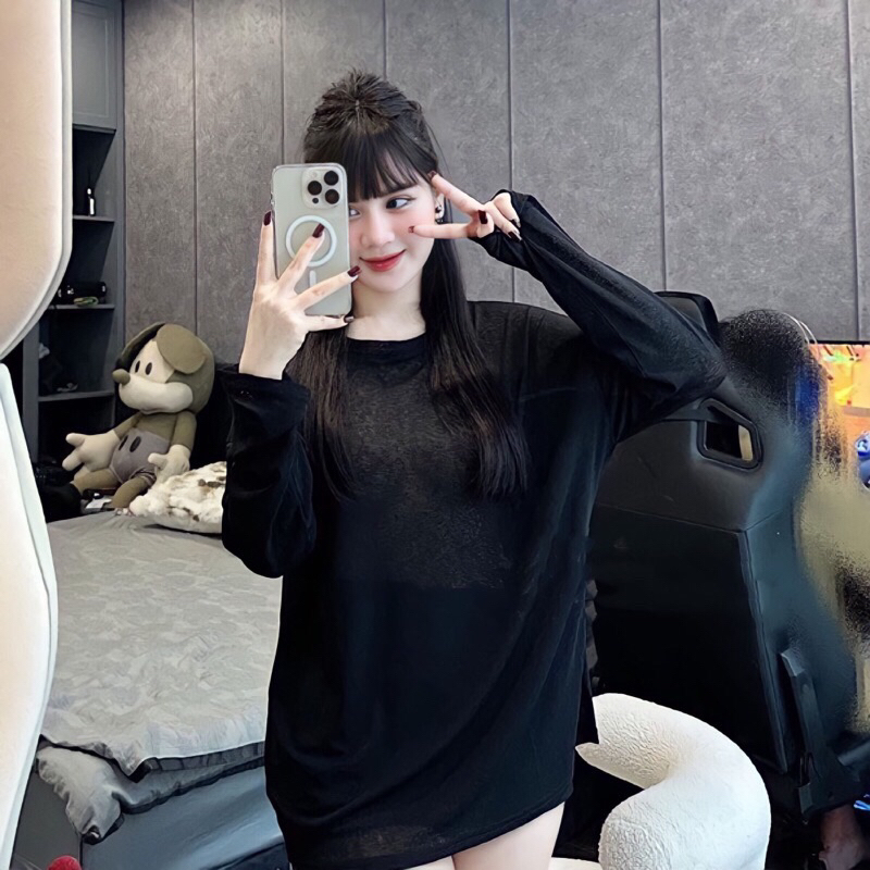 Áo Thun Trơn Tay Dài