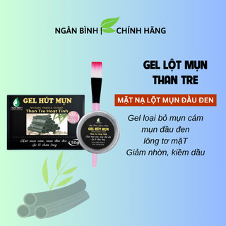 Gel hút mụn than tre ngân bình 50gr chính hãng