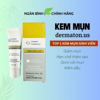 Kem giảm mụn derma forte làm giảm mụn ẩn, trứng cá