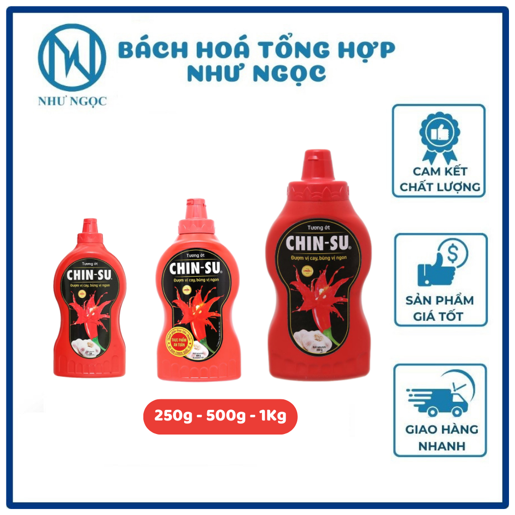 Tương Ớt Chin-su Cay Ngon Bùng Vị Ớt Tươi - Bách Hóa Tổng Hợp Như Ngọc