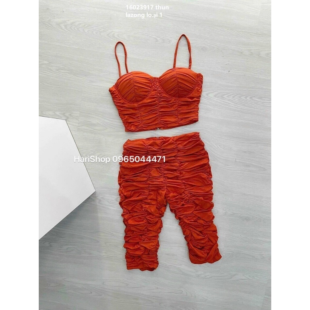 Set ngố hai dây thời trang cao cấp - Hàng thiết kế