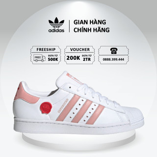 Giày adidas superstar 'pink white' ie6976