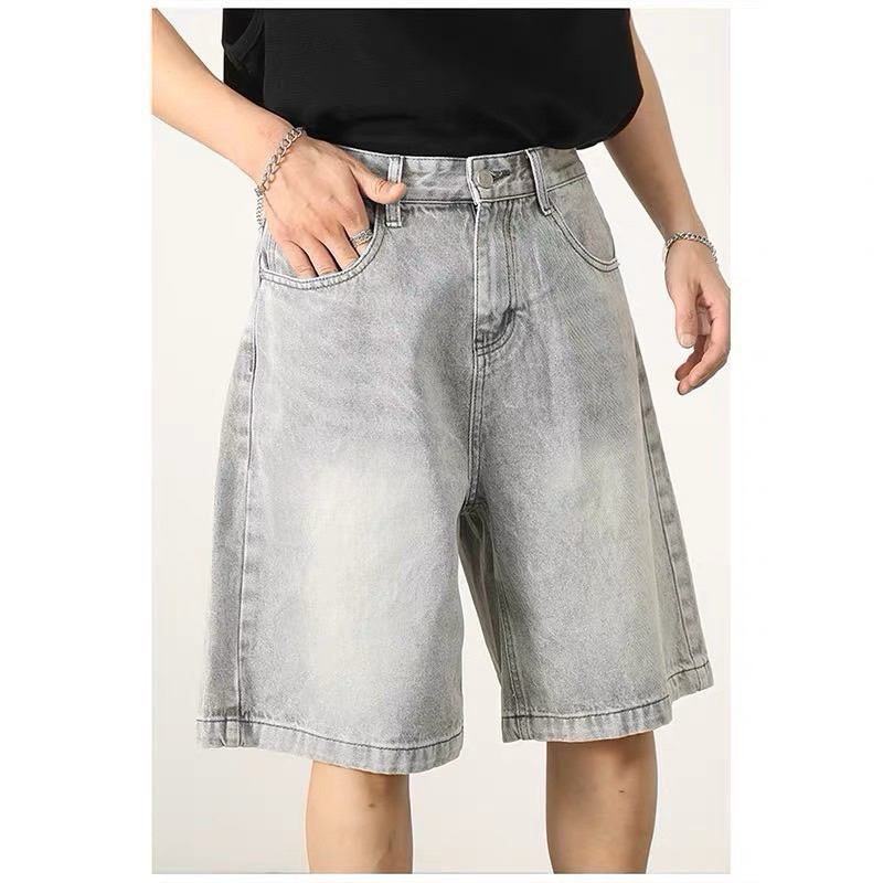 SMOKE V1 BAGGY SHORT - Quần wash đùi Whose 1052