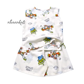 [Bé Trai Size 10: 18-19kg] ĐỒ BỘ TOLE/ LANH (TÔN 2 DA LOẠI 1) SIÊU MÁT SÁT NÁCH/ BA LỖ CHO BÉ TRAI MÙA HÈ - NHÀ AN KIDS