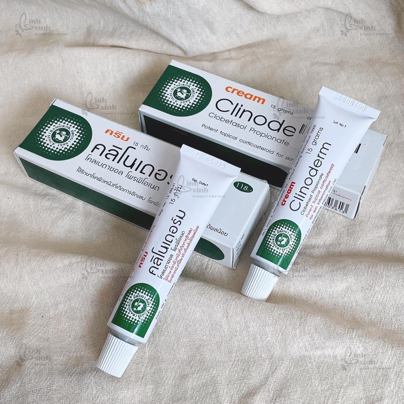 Kem Bôi Vảy Nến Clinoderm Thái Lan Tuýp 15g