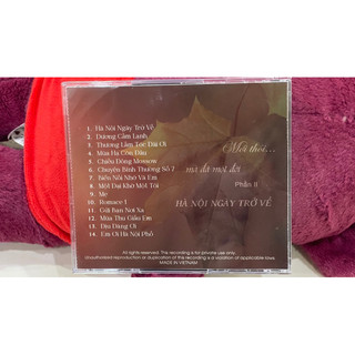 CD hát về Hà Nội