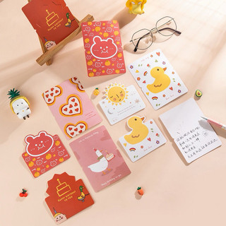 Thiệp chúc mừng, thiệp sinh nhật, thiệp xinh cute in hình đáng yêu