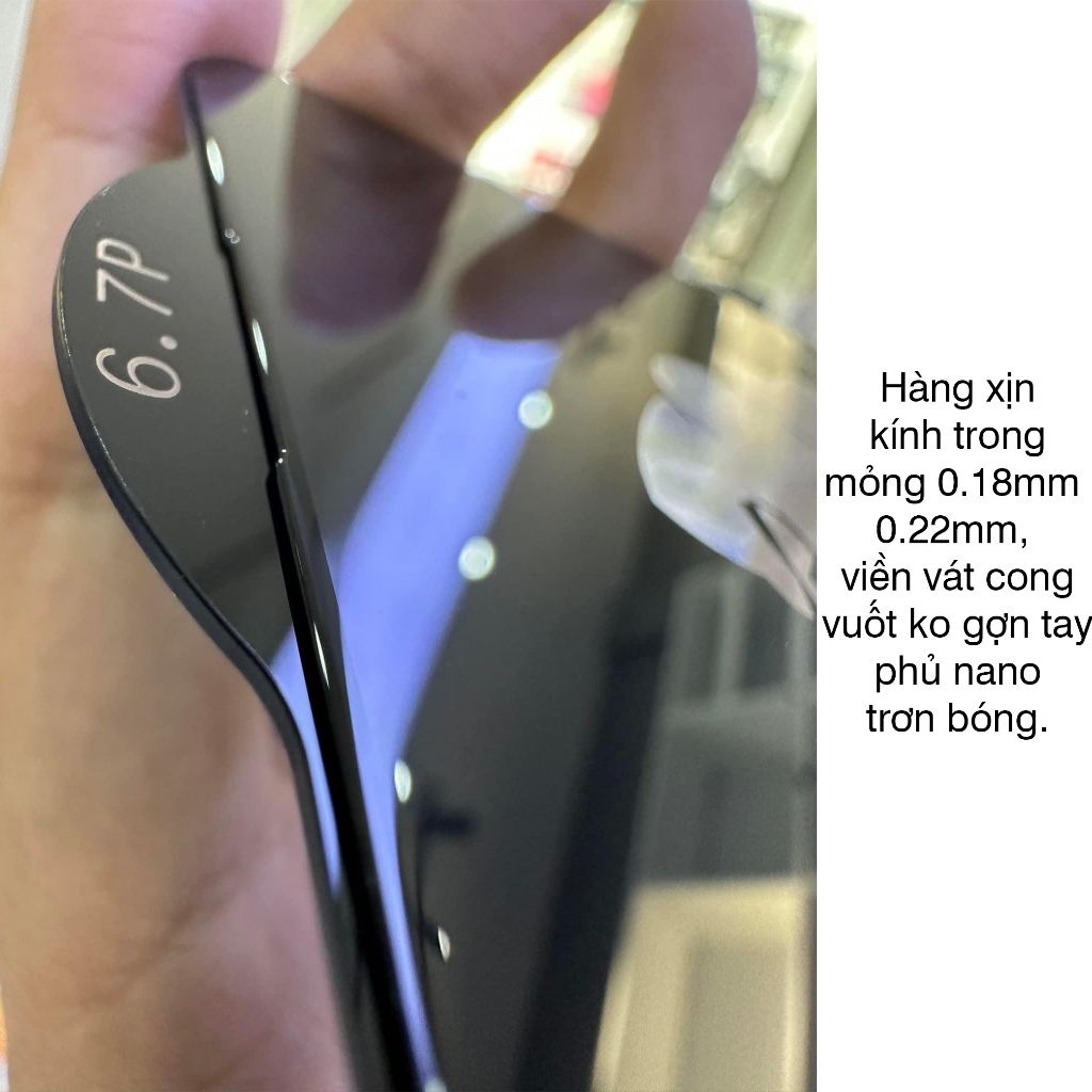 Kính cường lực KingKong full màn chính hãng cho 11/12Pro, 13/14Pro, 15Pro Max  hạn chế bám vân tay