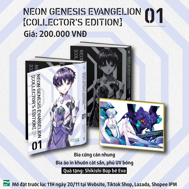 Truyện tranh Neon Genesis Evangelion  - Lẻ Tập 1 2 3 4 - IPM