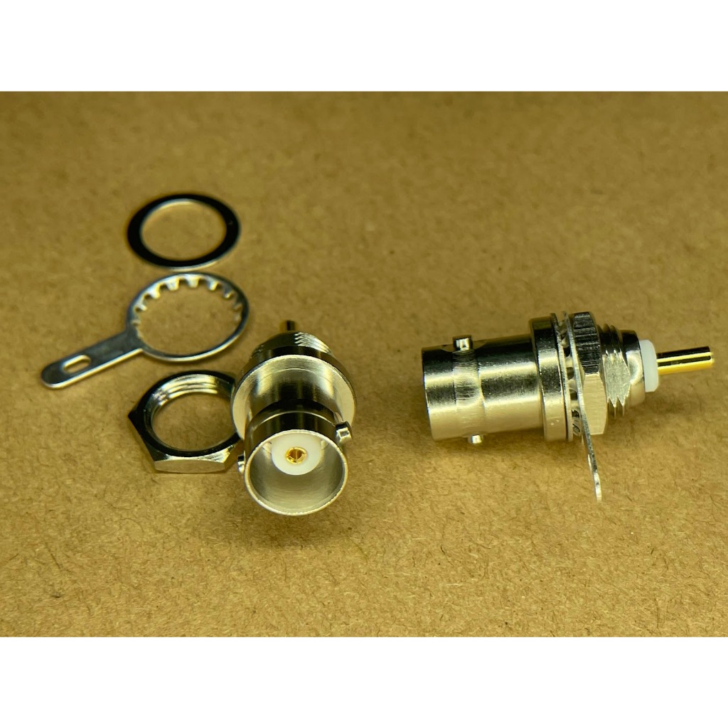 Ổ cắm BNC 50R lớp cách điện PTFE chịu nhiệt độ cao