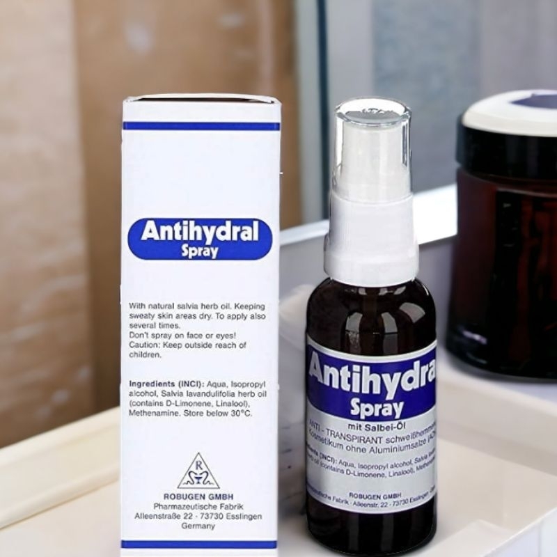 Antihydral Xịt Ngăn Mồ Hôi Tay Chân (Bill Đức Chính Hãng)