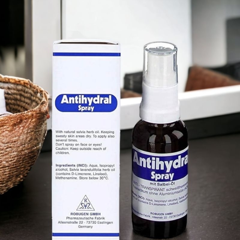 Antihydral Xịt Ngăn Mồ Hôi Tay Chân (Bill Đức Chính Hãng)