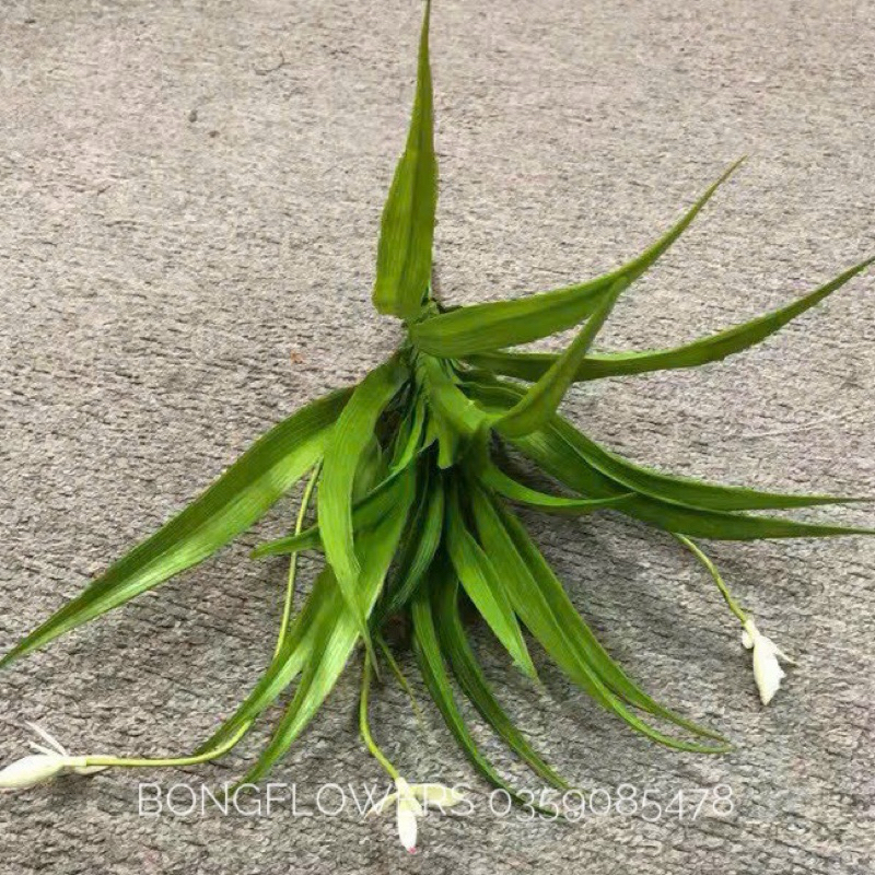 Cụm lá giả decor dài 40cm siêu đẹp