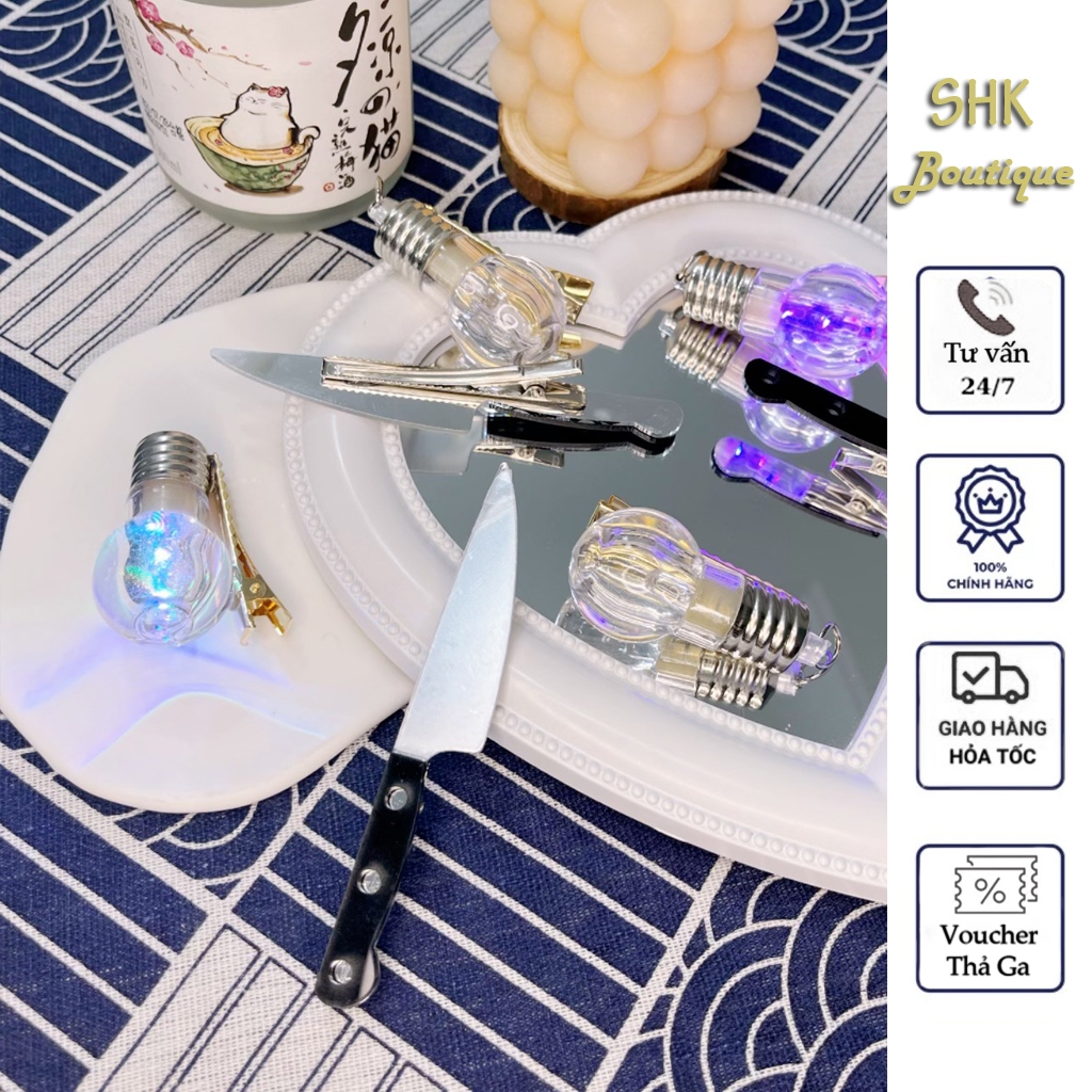 Kẹp tóc xinh cute kẹp mái mô hình sáng tạo độc đáo, vui nhộn hài hước phong cách Hàn Quốc