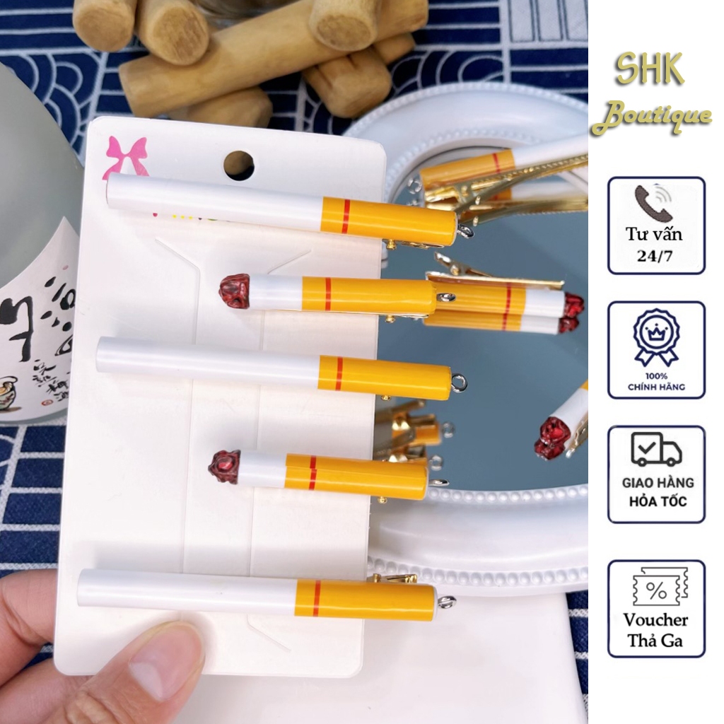 Kẹp tóc xinh cute kẹp mái mô hình sáng tạo độc đáo, vui nhộn hài hước phong cách Hàn Quốc