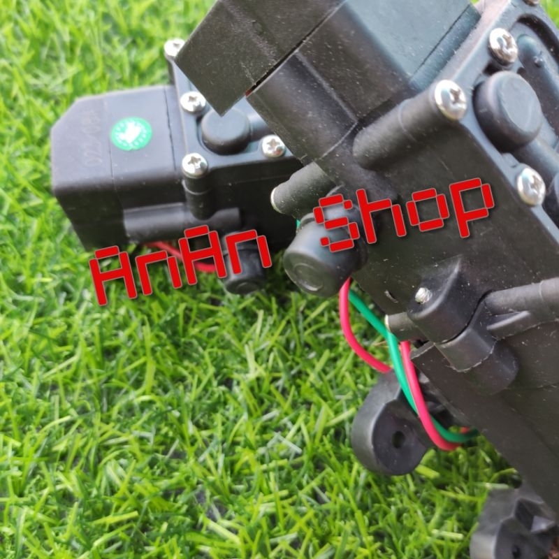 Máy bơm mini 12v cực rẻ dùng tưới cây, tăng áp, phun sương ...