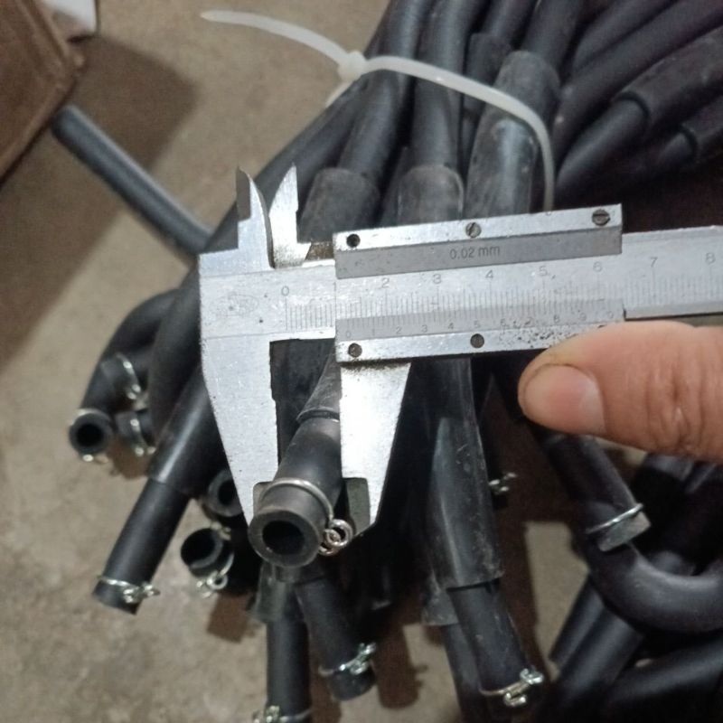 Ty ô ống thở thoát hơi xe máy dài 60cm lắp cho các loại xe