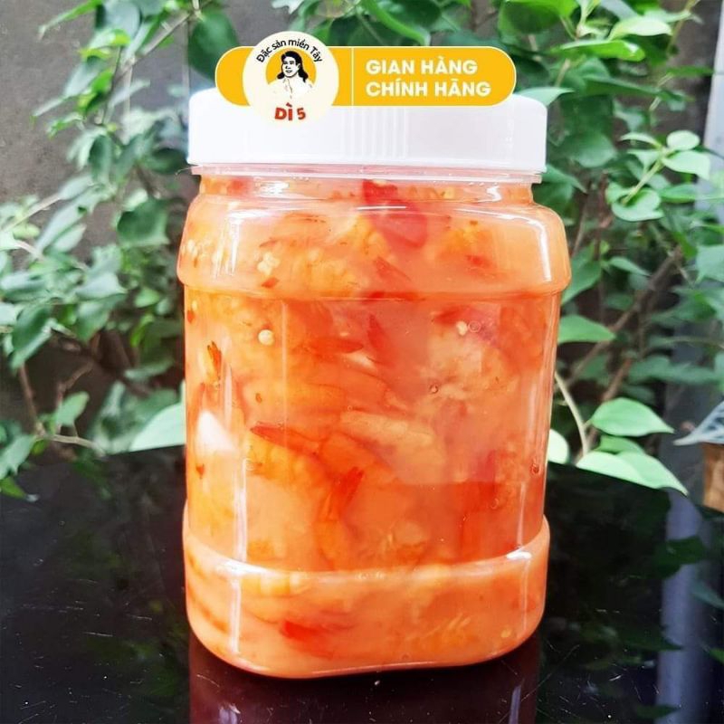Mắm Tép (Mắm Tôm Chua Ngọt) hũ 1kg Dì 5