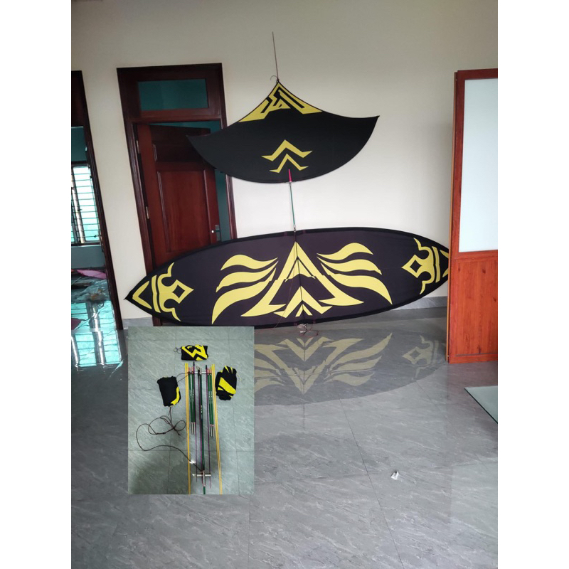 Áo diều Kim Cương 3m5-4m-4m2 - Mẫu V.i.p - fom căng đẹp