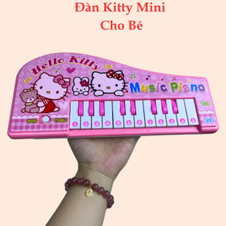 Đàn cho bé đàn mini organ màu hồng giúp bé làm quen với âm nhạc phát triển trí não