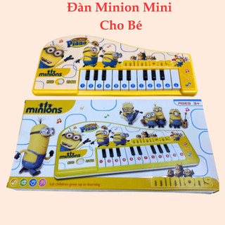 Đàn cho bé đàn mini organ màu vàng giúp bé làm quen với âm nhạc phát triển trí não