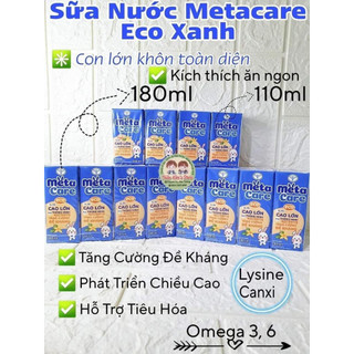 Sữa non pha sẵn Metacare Eco 110ml (lốc 4 hộp)